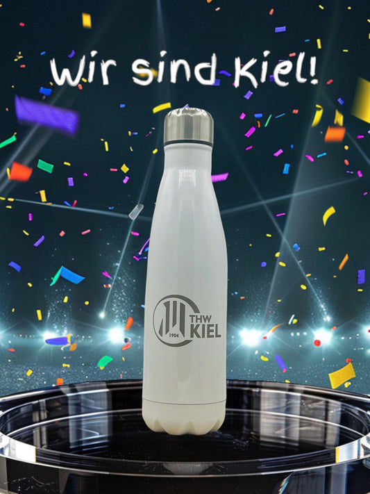 THW Kiel Thermosflasche Edelstahl 500ml