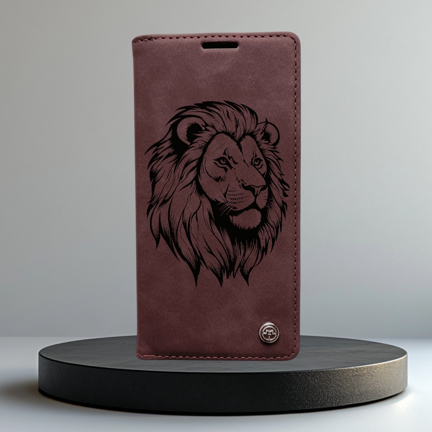 Handyhülle Redmi Note 14 Note 14 Pro Note 14 Pro Plus Flipcase rot individuell graviert