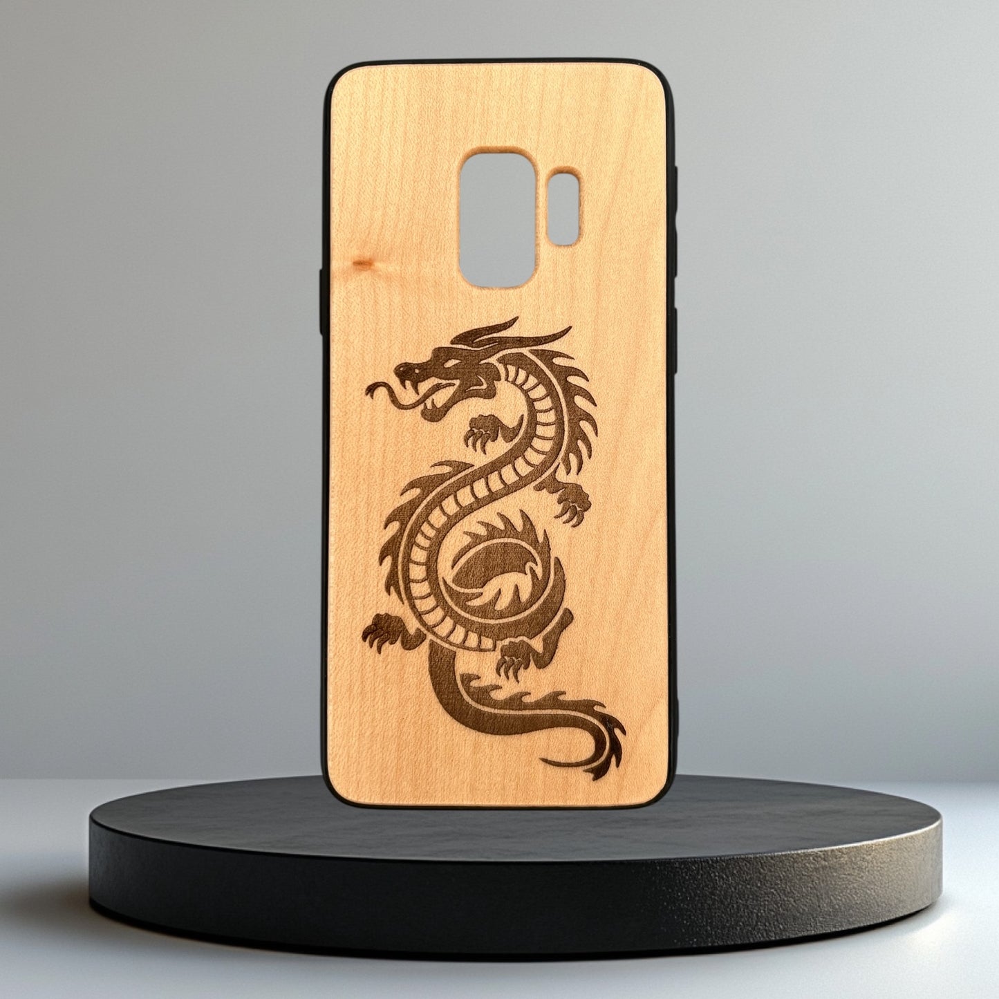 Handyhülle aus Holz Samsung Galaxy A15 A16 A26 A33 individuell graviert