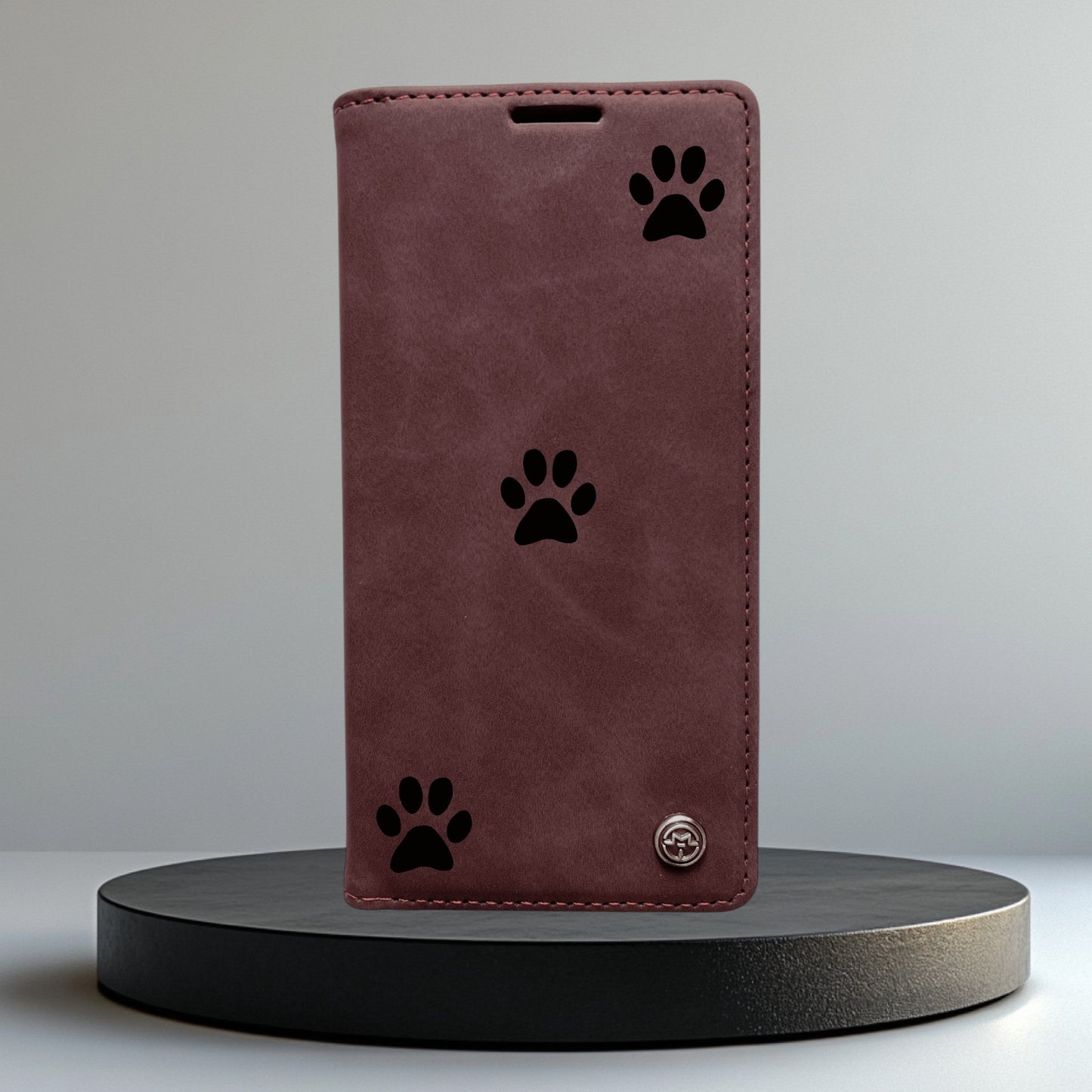 Handyhülle Redmi Note 14 Note 14 Pro Note 14 Pro Plus Flipcase rot individuell graviert