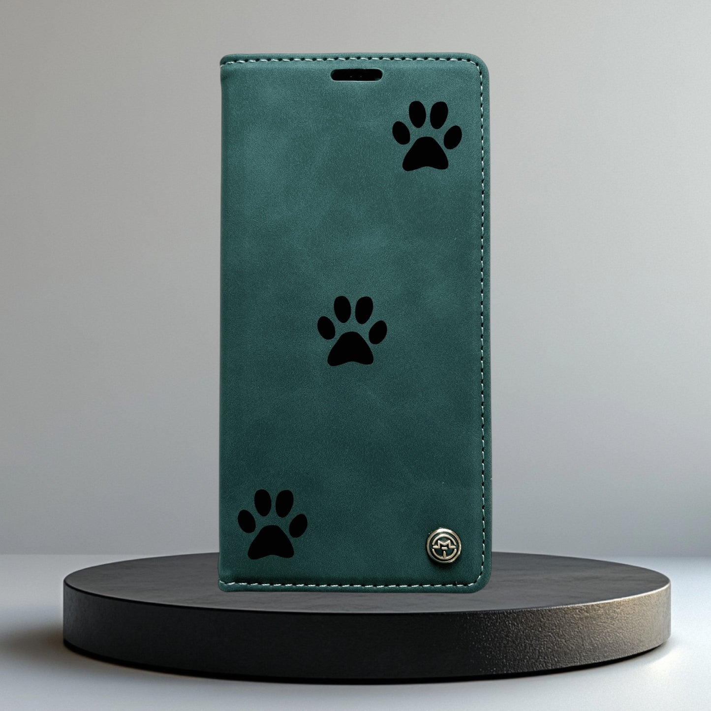 Handyhülle Redmi Note 14 Note 14 Pro Note 14 Pro Plus Flipcase grün individuell graviert