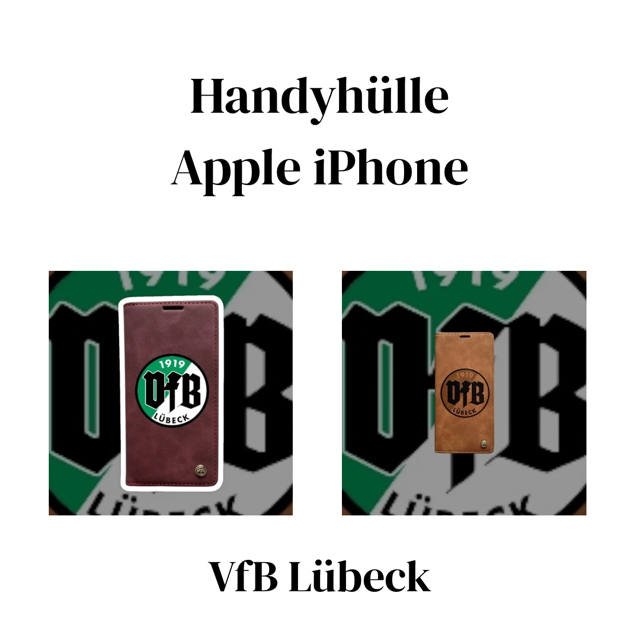 VfB Lübeck Handyhülle Apple iPhone Flipcase
