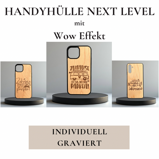 Handyhülle aus Holz Apple iPhone 13 iPhone 13 Pro iPhone 13 Mini iPhone 13 Pro Max individuell graviert