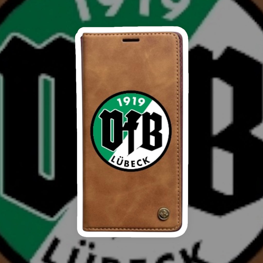 vfb handyhülle VfB Lübeck Handyhülle Apple iPhone Flipcase